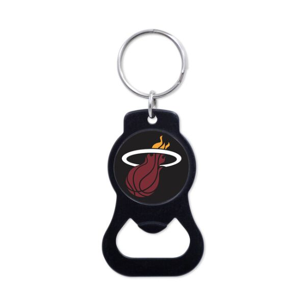 Mitchell & Ness WinCraft NBA - Black Bottle Opener Key Ring -Miami Heat Velikost doplňků: uni