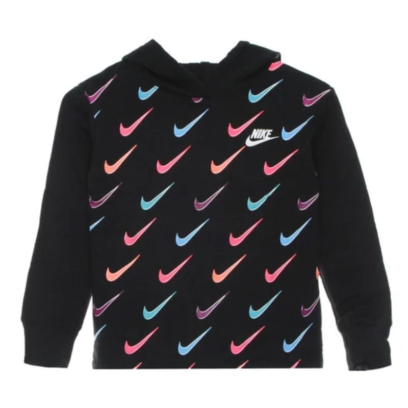 nike dětské logo multicolor hoodie Velikost oblečení: 6Y