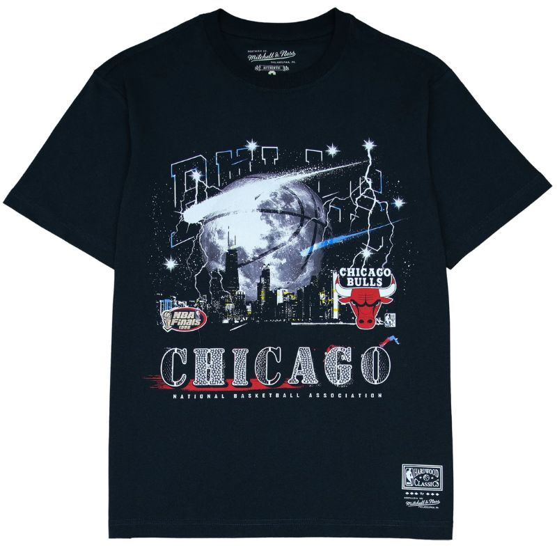 Mitchell & Ness NBA WINDY CITY TEE CHICAGO BULLS Velikost oblečení: 2XL