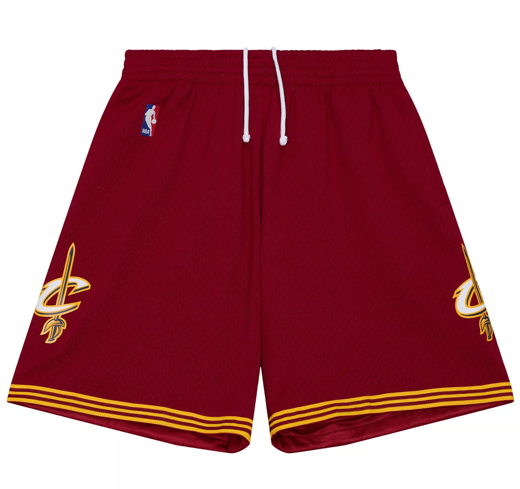Mitchell & Ness NBA SWINGMAN ROAD SHORTS CLEVELAND CAVALIERS 2015 Velikost oblečení: XL