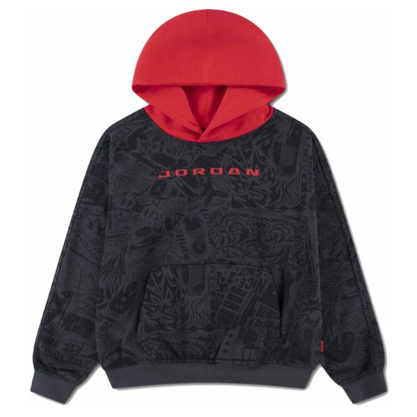 Dětská mikina JORDAN BRK LSR PO HOODIE Velikost oblečení: S