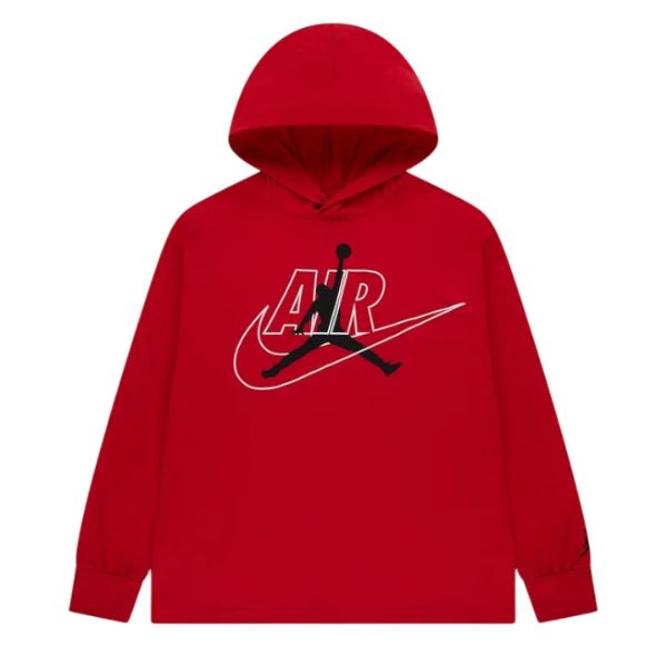 Dětská mikina JORDAN JUMPMAN AIR HOODED LS Velikost oblečení: M