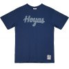 Mitchell and Ness Georgetown University Slub SS Tee