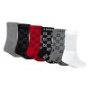 Dětské Jordan Monogram Essential 6 Pack Socks