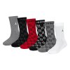 Dětské Jordan Monogram Essential 6 Pack Socks
