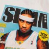mitchell & ness slam cover carmelo anthony nuggets tee