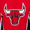 chaqueta mitchellness nba authentic warm up chicago bulls 92 93 scarlet 4
