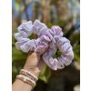 MUŠELÍNOVÁ SCRUNCHIES GUMIČKA
