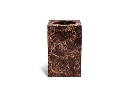 Stojan na kartacky ctverec hnedy 1