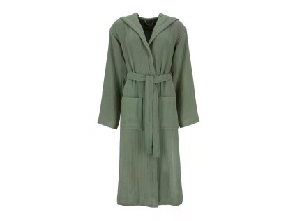 Vossen Silent mušelínový župan Mud Green