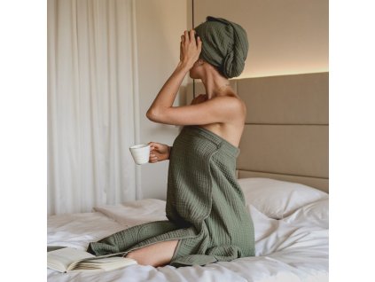 Vossen Wellness set, turban a ručník