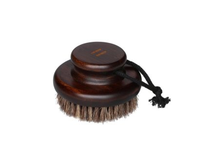 Rento kulatý kartáč na tělo tmavý