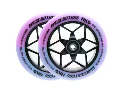 nkd goat scooters wheel pink mint 5652