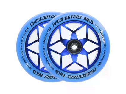 nkd goat scooters wheel transparent blue eb73