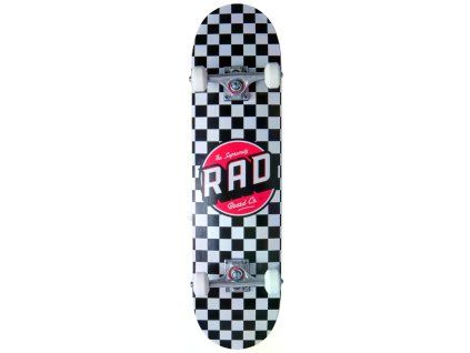 rad checkers complete skateboard sk