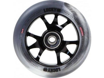 460 460 lucky toaster 100mm pro scooter wheel black white swirl