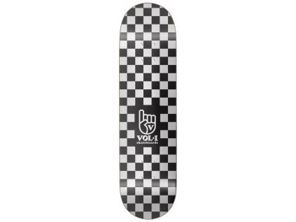 vol 1 checker skateboard deck sg