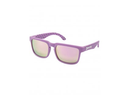 Sluneční brýle MEATFLY Memphis purple dots