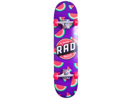 rad watermelon complete skateboard 8t