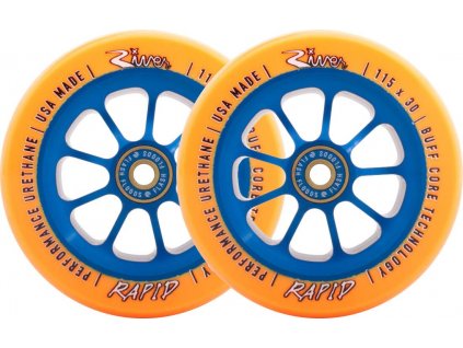 river 115 rapid pro scooter wheels 2 pack mn