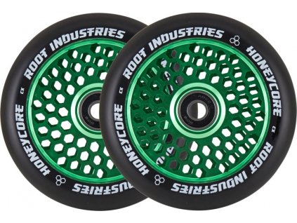 root honeycore black 110mm 2 pack pro scooter wheels a3