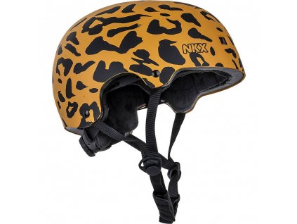 protection helmet skate nkx brainsaver leopard 01 038c