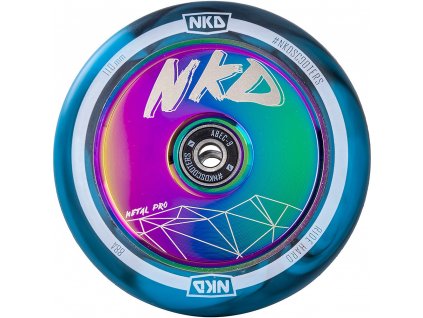scooters components wheels nkd metal pro 110mm rb rainbow 01 2 33fb