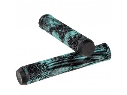 scooters components hand grips nkd shadow grips teal black 01 1 1 2693