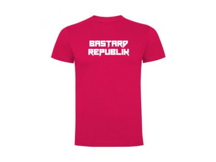 Tričko Bastard BASTARD REPUBLIK růžová