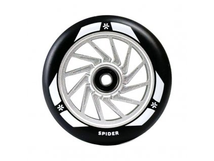 union spider pro scooter wheel 110mm black silver 1