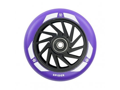 union spider pro scooter wheel 110mm purple black