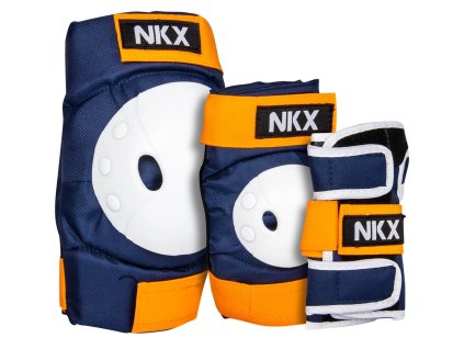 protection pads 3 pack nkx kids pro protective navy orange 01 6640