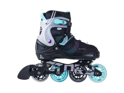 STORY MOTION INLINE ROLLER SKATE BLACK BLUE 1 8e26