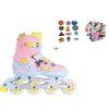 STORY MOJI INLINE ROLLER SKATES PASTEL BLUE 6 e006