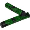 scooters components hand grips nkd shadow grips green black 01 973a