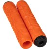 scooters components hand grips nkd diamond orange 03 0532