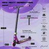 Freestyle koloběžka NKD Next Generation purple/green  + TRIČKO A SAMOLEPKY ZDARMA