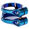 ethic sylphe double clamp v2 34 9 chrome blue 1
