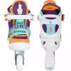 STORY SPIKE INLINE ROLLER SKATE TURKIS PURPLE LED 3 5868