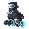 STORY MOTION INLINE ROLLER SKATES BLACK BLUE 2 b20c