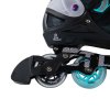 STORY MOTION INLINE ROLLER SKATES BLACK BLUE 4 466e
