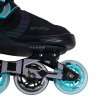 STORY INLINE ROLLER SKATES BLACK BLUE 5 7c31
