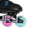 STORY MOTION INLINE ROLLER SKATES BLACK BLUE PINK 5 0214