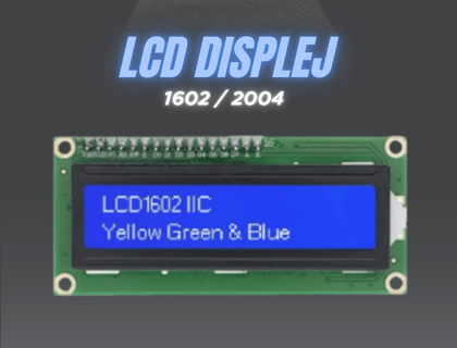 Ovládněte LCD Displeje. Návod pro LCD 16x2 a 20x4