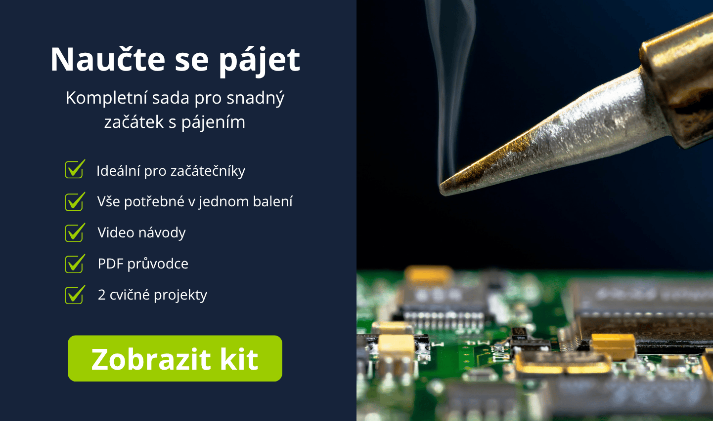 Pájecí kit pro začátečníky