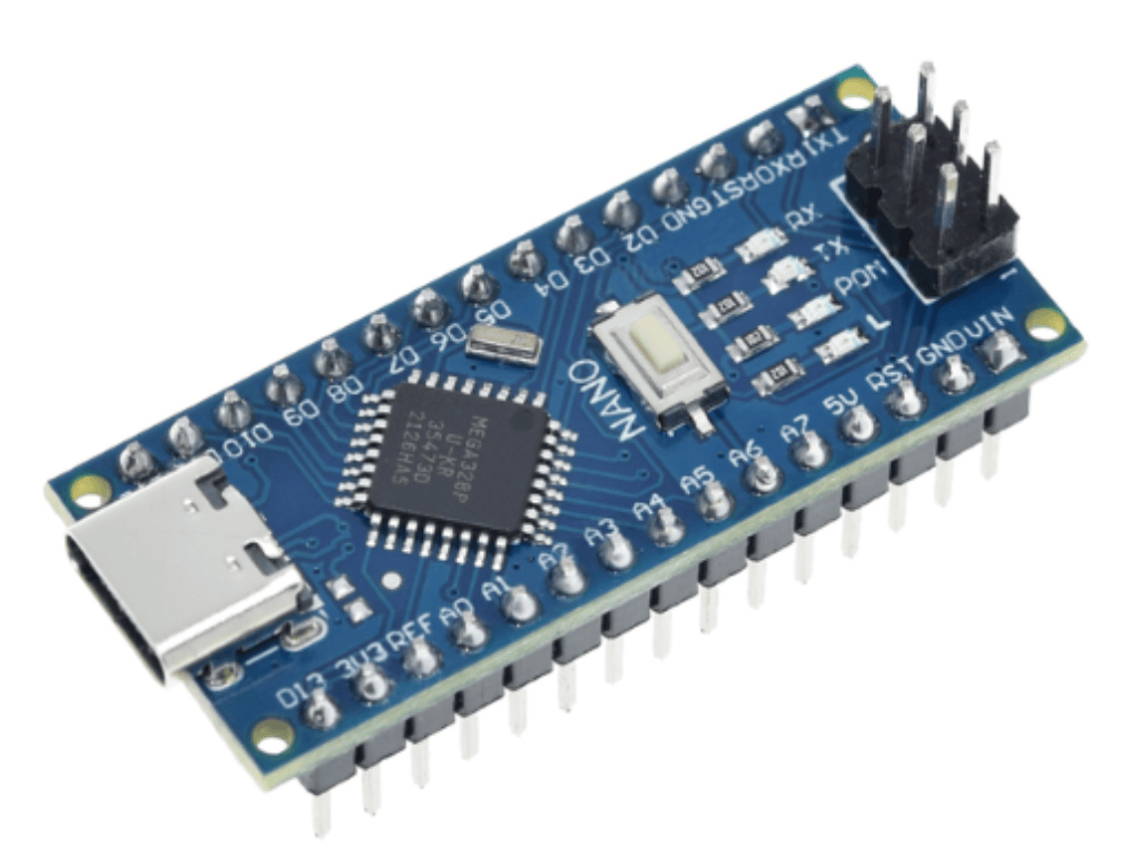 Arduino NANO USB-C Klon - připájené piny - Bastlik.cz