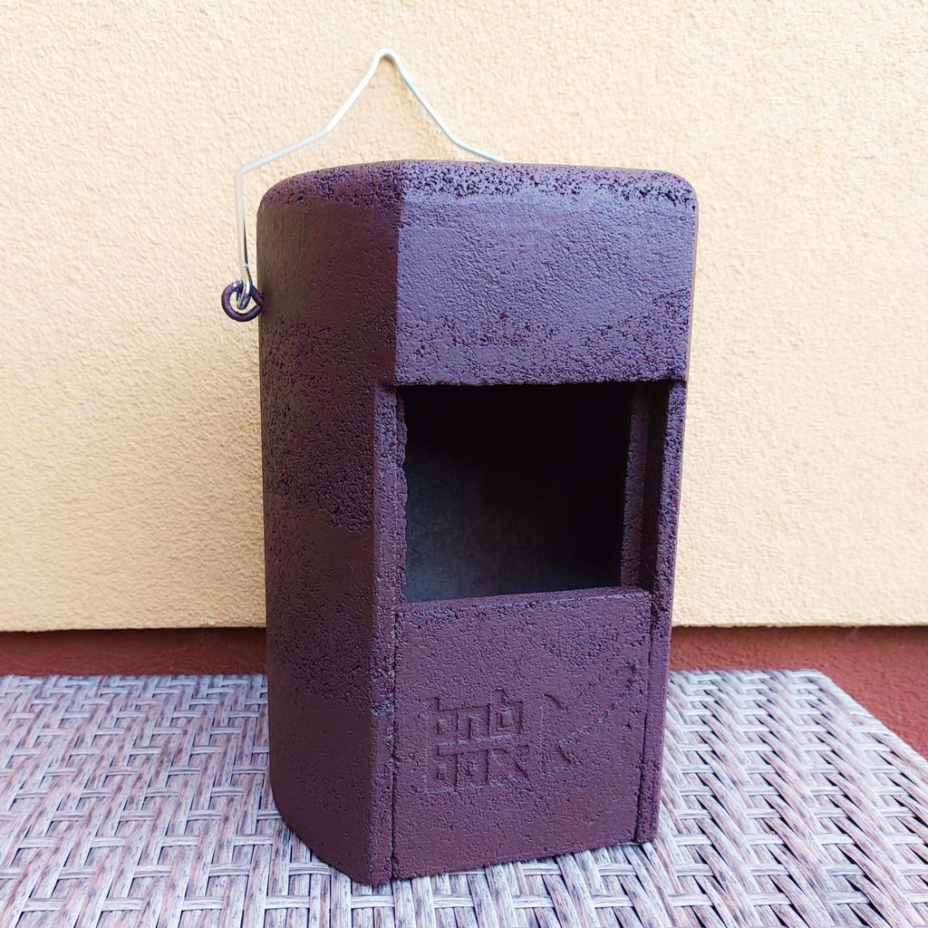 BNB Box VG-3 polobúdka pre vtáky, drevobetón, hnedá VG-3 BNB