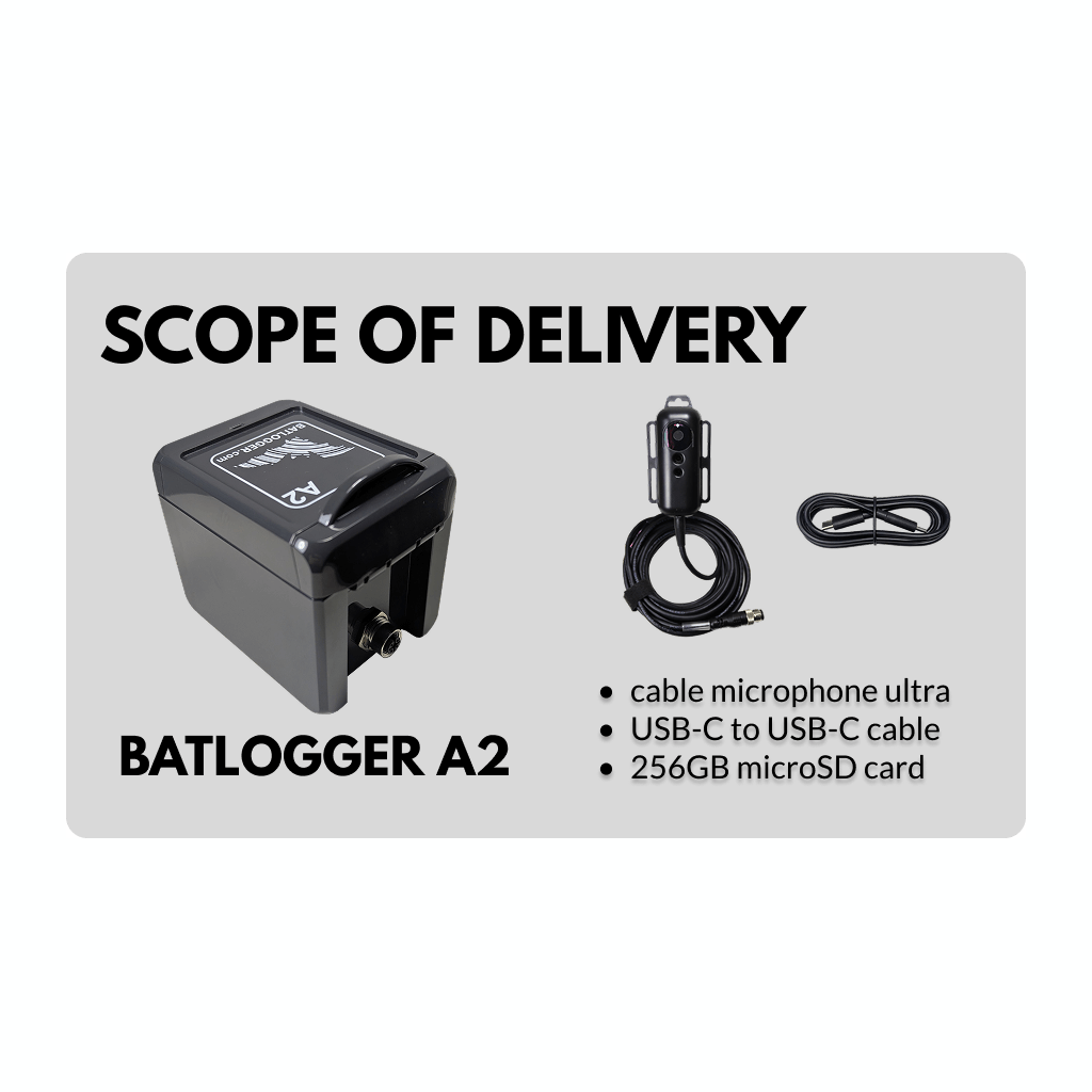ELEKON Batlogger A+  ultrazvukový detektor na netopiere