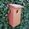 Bat-Man Corvus Birdhouse for Jackdaws and Owls, made of wood with a coating, 0.80mm