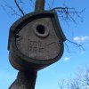 Nest box BNB Box VG-2, woodconcrete, o.32mm, Leaf